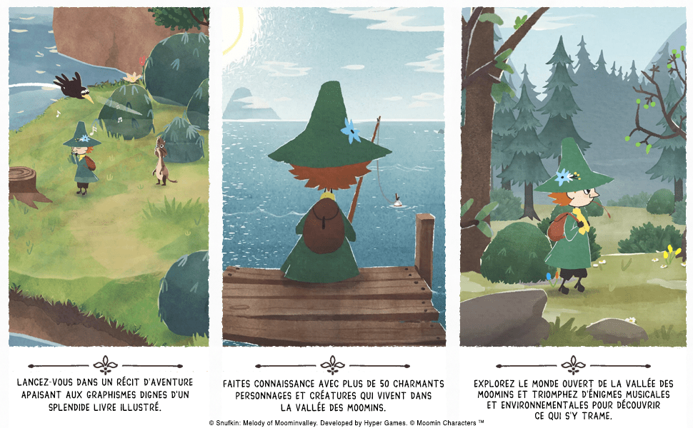 Jeu vidéo Clear River Games Snufkin Melody Of Moominvalley Aventure musicale Nintendo Switch PEGI 3+ - vue 4