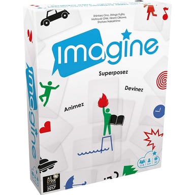 Asmodee Imagine : Le Jeu d'Ambiance Créatif pour Tous