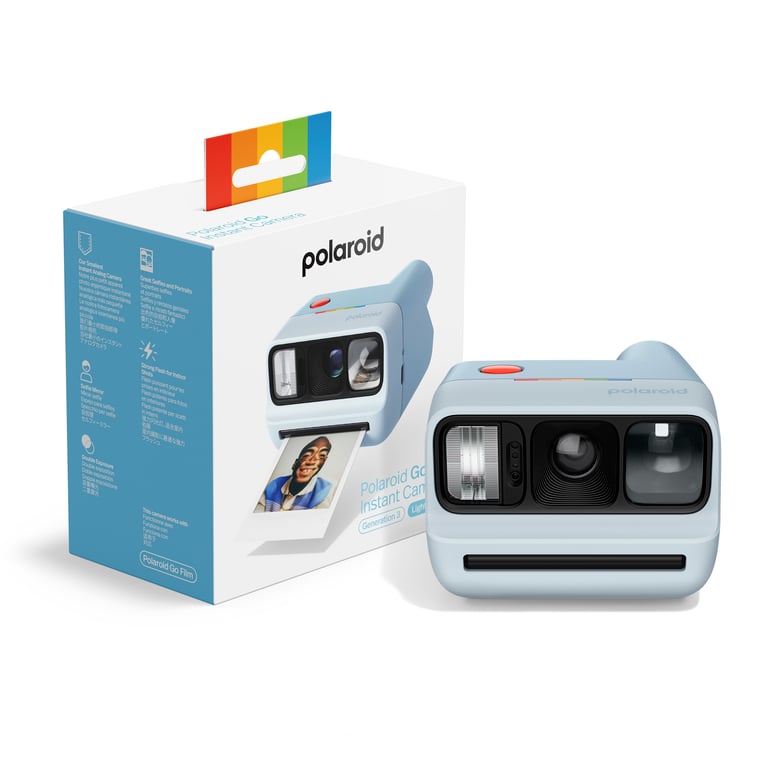 POLAROID Go Gen 3 Appareil photo instantané compact autofocus amélioré double exposition retardateur miroir selfie USB CBlue ciel Neuf - vue 4