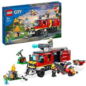 Lego 60374 - Unidad Movil De Control De Incendios