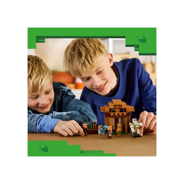 LEGO® Minecraft® 21596 'Évocateur à 'attaque du village - vue 7