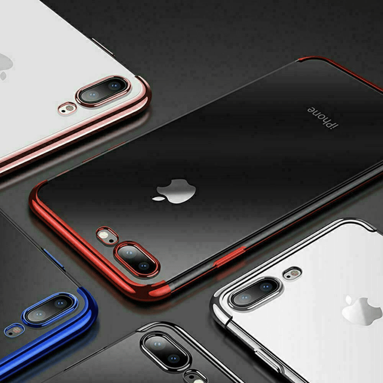 Coque Silicone Bord pour IPHONE SE 2020 APPLE Bumper Fine Transparente