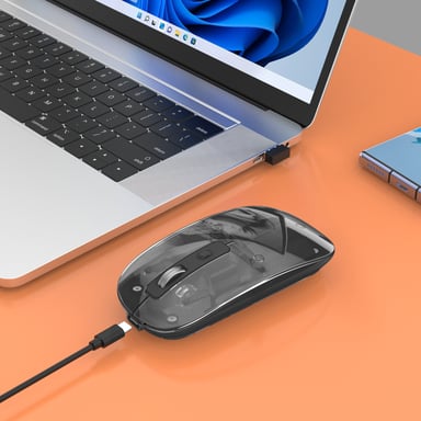 Manhattan 190268 souris Universel Ambidextre RF sans fil Optique 1600 DPI