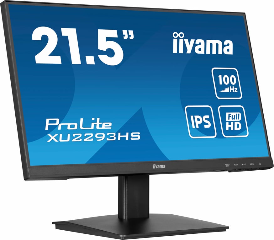 iiyama ProLite XU2293HS-B6 écran plat de PC 54,6 cm (21.5 ) 1920 x 1080 pixels Full HD LED Noir - Neuf