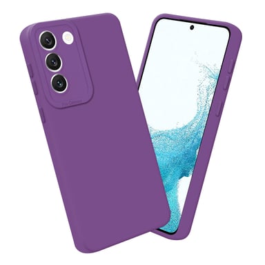 Coque pour Samsung Galaxy S22 en FLUID VIOLET MAT Housse de protection Étui en silicone TPU flexible