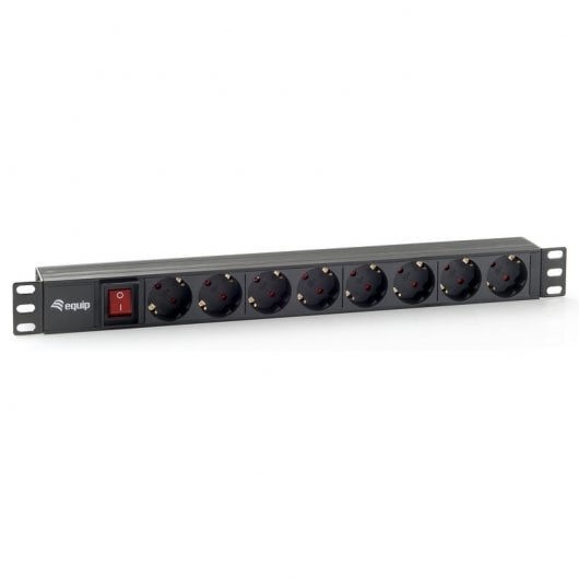 Equip Regleta 8 Tomas para Rack 19 1U Neuf - vue 1