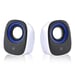 Ewent EW3513 altavoz De 1 vía Negro, Azul, Blanco Alámbrico 5 W