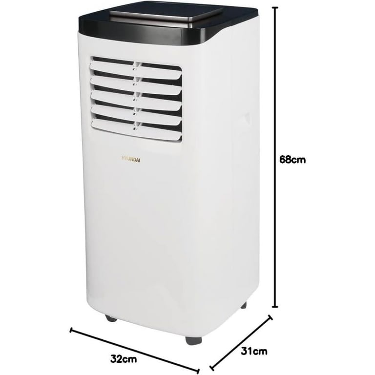 HYUNDAI Climatiseur mobile 7000 BTU Classe A Système à auto évaporation + kit d'évacuation - vue 5