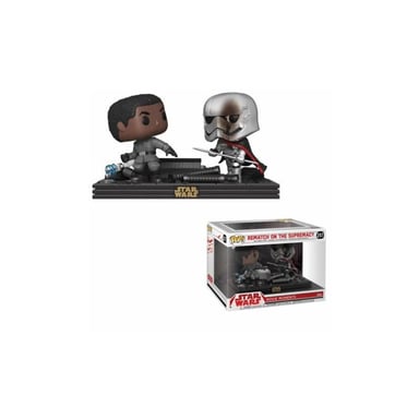 2 Figurines Funko Pop! Star Wars Movie Moments The Last Jedi Duel
