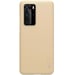 Nillkin Funda para Huawei P40 Serie Super Frosted Shield Compatible con Carga Qi Dorado