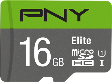 Carte Mémoire MicroSDHC Elite 16GB PNY