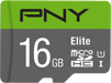 Carte Mémoire MicroSD Elite 16GB Class 10 - 100 MB/S PNY