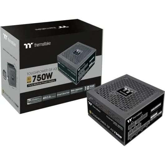 thermaltake alimentation modulaire gfa3 toughpowe 80 plus gold - vue 5
