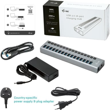 i-tec - HUB USB Alimenté