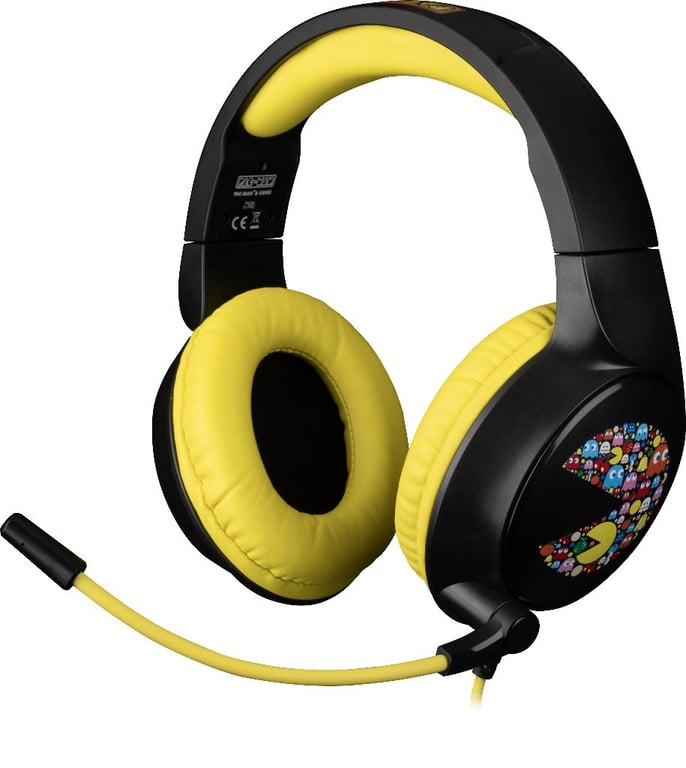 Konix PACMAN - Jaune - Filaire - Circum-aural