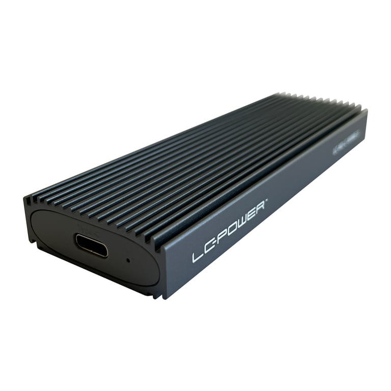 LC Power LC M2 C NVME 3 Boîtier de disques de stockage Enceinte ssd .2 Neuf - vue 2