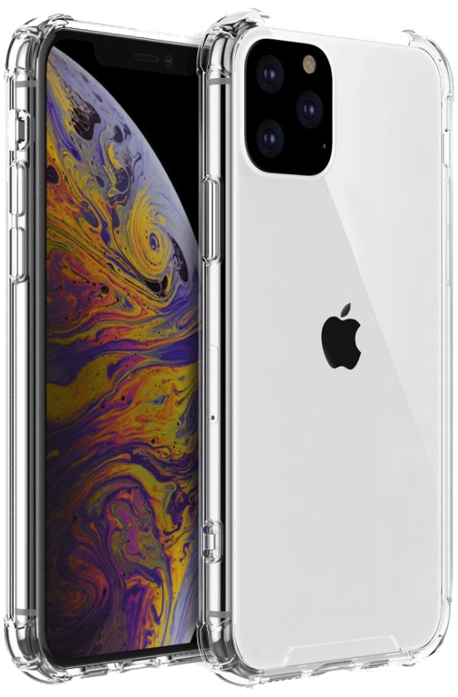 Evetane Coque Apple iPhone 11 Pro Max anti-choc souple angles renforcés transparente Motif transpare