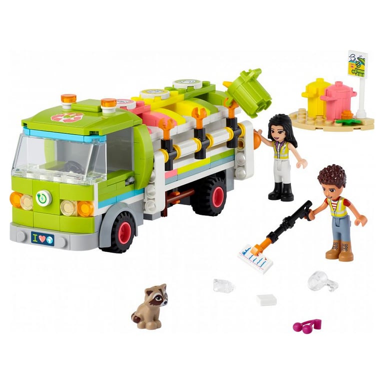 Camion de Recyclage LEGO Friends 41712 - Jouet Écologique pour Enfants - Neuf