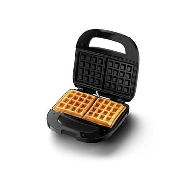 Philips Série 3000 HD2332/90 Gaufrier 750 W Noir plaques antiadhésives Easy Lock indicateurs