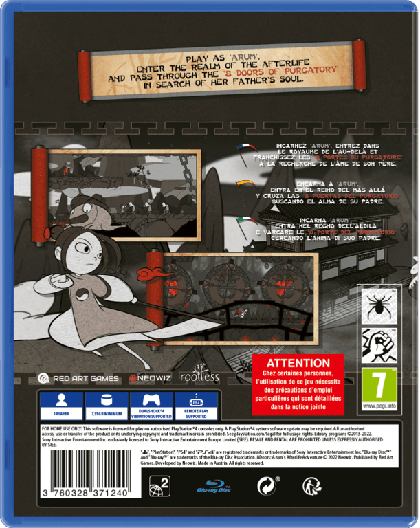 8Doors Arum' Afterlife Adventure PS4 Neuf - vue 2
