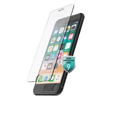Protection d'écran verre véritable ''Premium Crystal Glass'' pour iPhone 6/6s/7/8/SE 2020