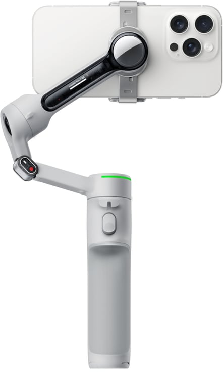 Insta360 Flow 2 Pro Stabilisateur IA Pliable pour iPhoneAndroid 360° Perche à Selfie et trépied intégrés - vue 7