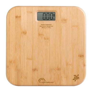Bilancia da bagno - LITTLE BALANCE - Cinetica automatica - Bambù