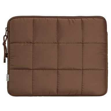 Selencia Pochette ordinateur Puffy 13-14 pouces - Mocha Brown