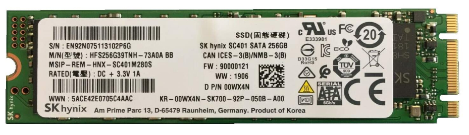 DELL 0WX4N disque SSD Série ATA III Neuf