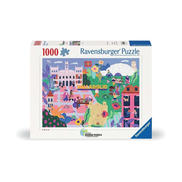 Puzzle 1000 pièces : Valladolid Ravensburger France - vue 3