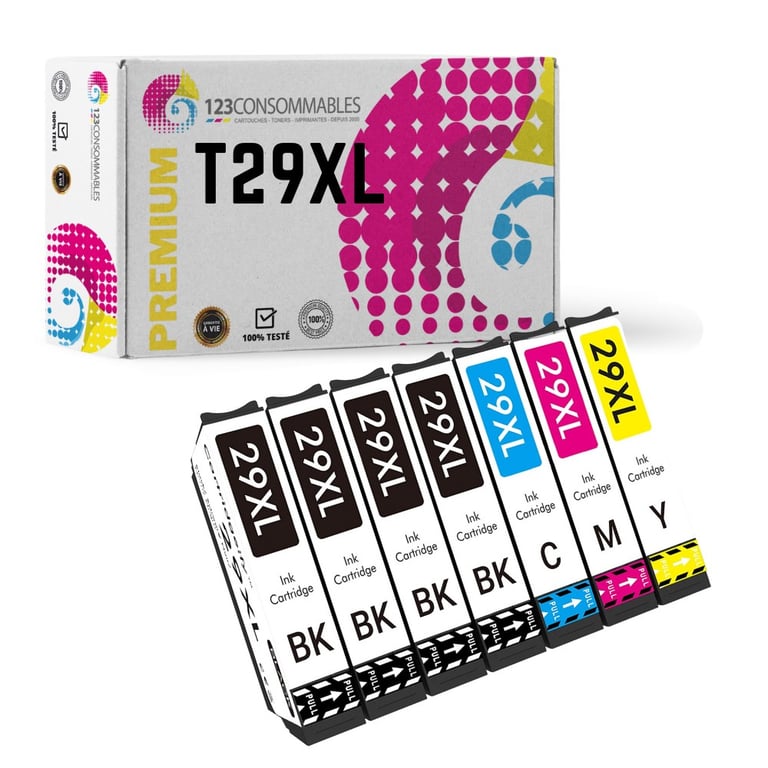 Pack 7 Cartouches compatibles EPSON T29XL Neuf