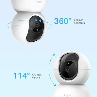 TP-Link Tapo C200 Telecamera di sicurezza IP sferica per interni 1920 x 1080 pixel Soffitto