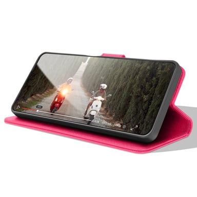 Custodia a portafoglio per Oppo Reno 6 5G con supporto e linguetta magnetica