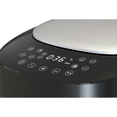 Freidora sin aceite Blaupunkt AGDBLEC008 3,7 L Negra y Plateada