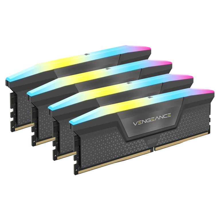 Corsair Vengeance RGB CMH64GX5M4B6000C36 module de mémoire 4 x DDR5 6000 MHz Neuf