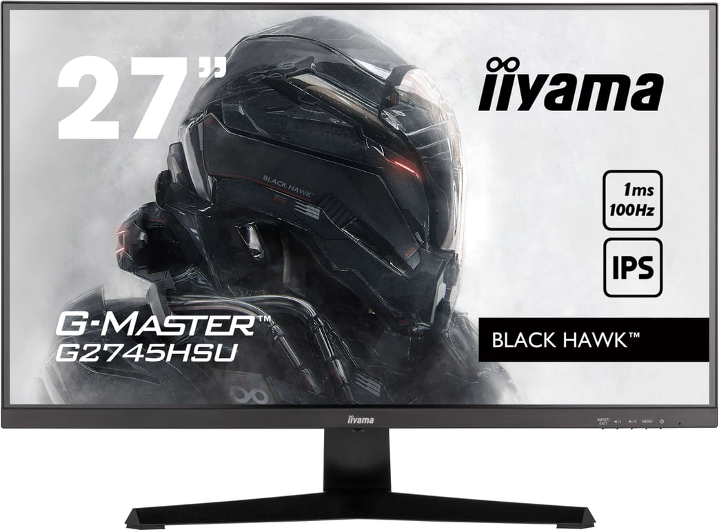 iiyama G-MASTER G2745HSU-B2 LED display 68,6 cm (27 ) 1920 x 1080 pixels Full HD Noir - Neuf