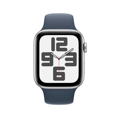 Apple Watch SE OLED 44 mm Digitale 368 x 448 pixel Touchscreen 4G Argento Wifi GPS (satellite), M/L