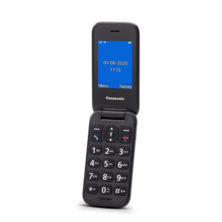 Téléphone Portable Panasonic KX-TU400 – Senior, Écran 2.4", Bouton SOS - vue 4