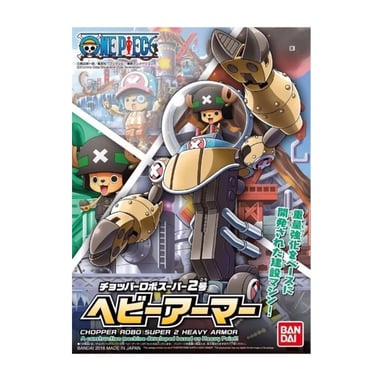 Chopper Robo Armadura Pesada Serie 2 One Piece figura de acción Bandai