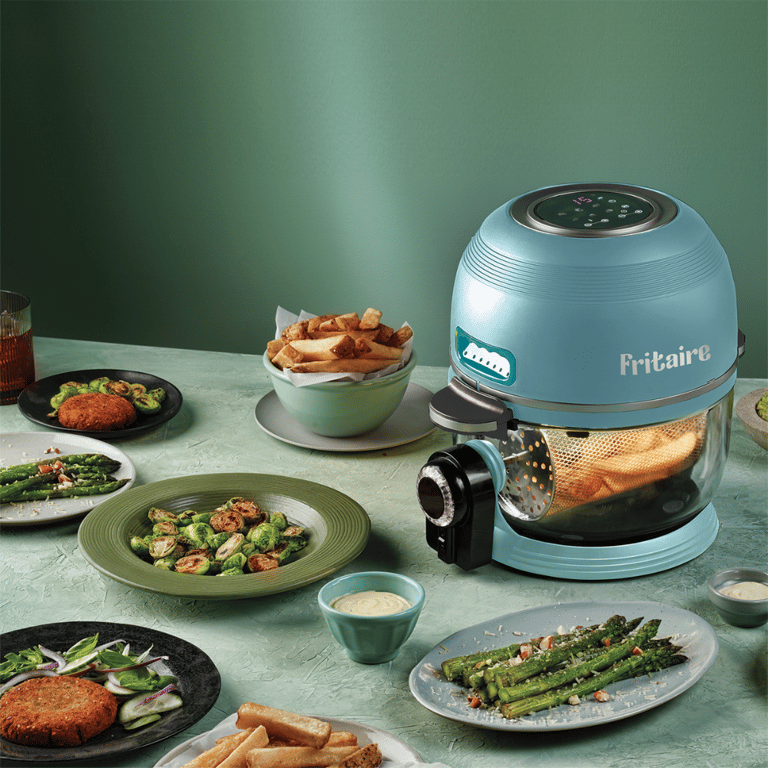 Fritaire Glass Bowl Air Fryer Green - Neuf