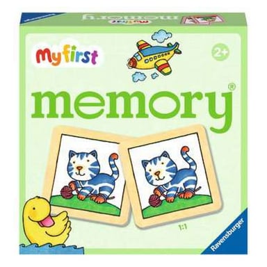 Jeu de Mémoire My First Memory - Mes Jouets Préférés pour Enfants
