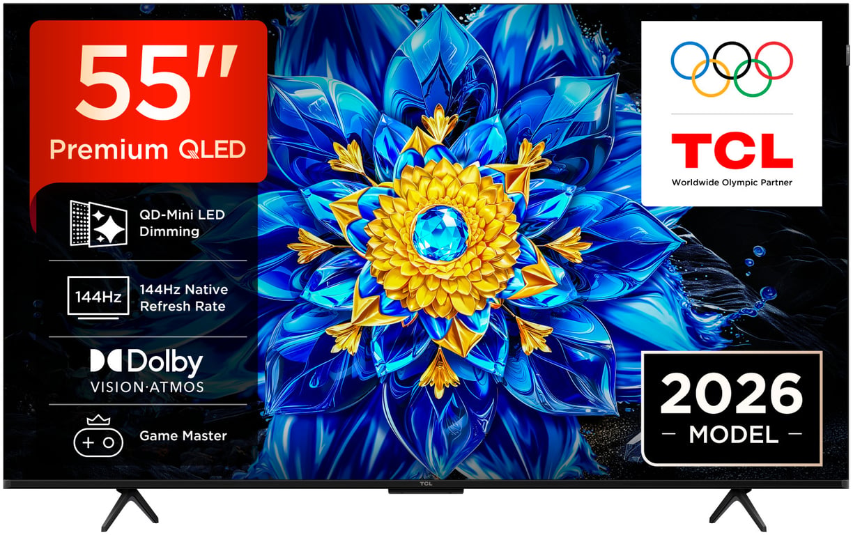 TCL P8L 55P8L TV 139 7 cm 55 4K Ultra HD Smart TV Wifi 450 cdm² Neuf