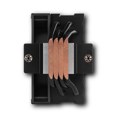 NOX Hummer R-400 Procesador Refrigerador de aire 12 cm Negro