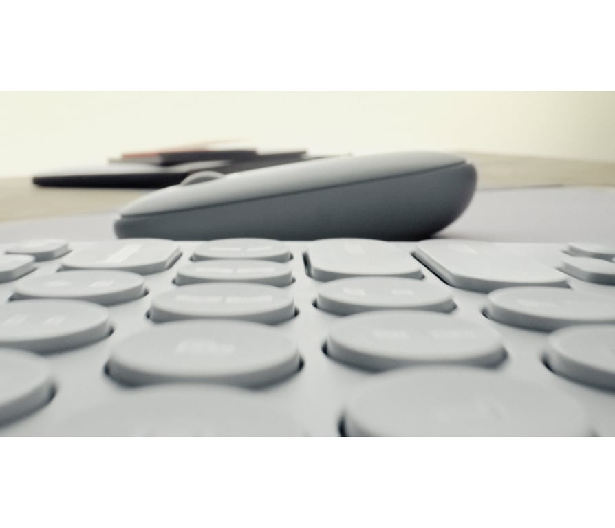 Souris Logitech Pebble Mouse 2 M350s – Sans Fil, Bluetooth, 4000 DPI, 3 Boutons - vue 9