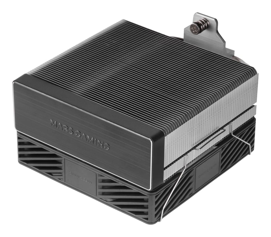 Mars Gaming Mcpu x4argb Disipador Cpu Tdp 4x Heatpipes Hct Ventilador Pwm Argb 120mm - vue 3