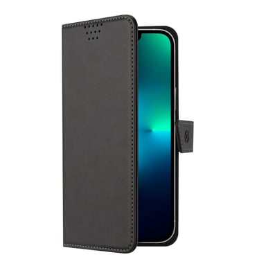 Celly Wallymag funda para teléfono móvil 17 cm (6.7'') Funda cartera Negro