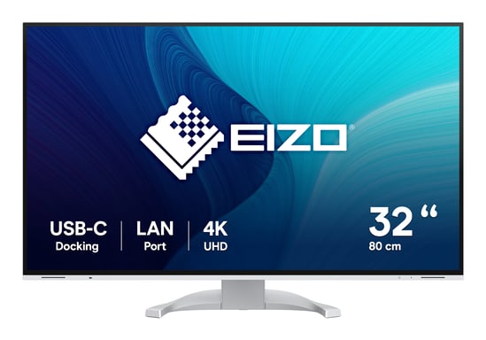 EIZO FlexScan EV3240X-WT écran plat de PC 80 cm (31.5'') 3840 x 2160 pixels 4K Ultra HD LCD Blanc