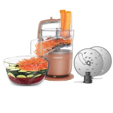 Robot culinaire Kenwood MultiPro Go FDP23.140RD 900W Bol 13L Pêche