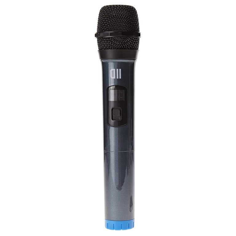 D2 Microphone Dynamique Omnidirect sans fil avec écran Récepteur Rechargeable Jack 6.35mm Neuf