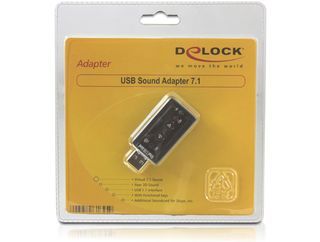 DeLOCK 61645 changeur de genre de câble USB 2.0 2x 3,5 Noir